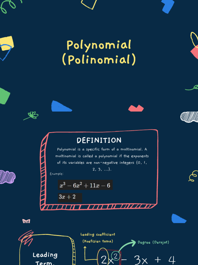 Understanding Polynomials and Operations | PDF