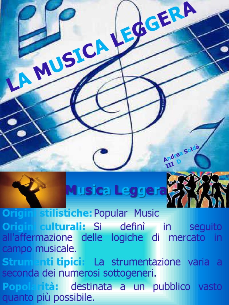 musica leggera Performing Arts Leisure