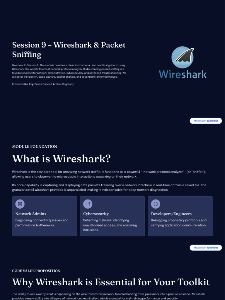 Wireshark: Essential Guide to Packet Analysis | PDF | Computer Network ...