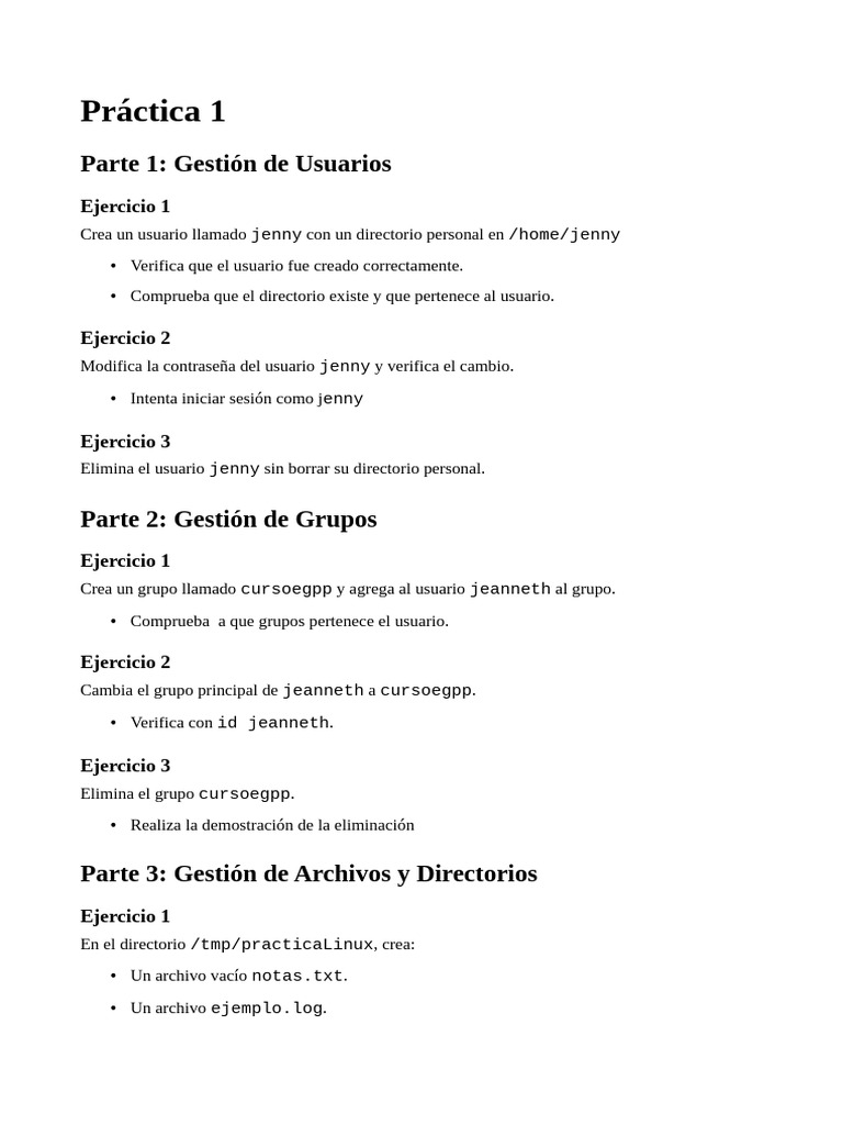 Practica 01 | PDF