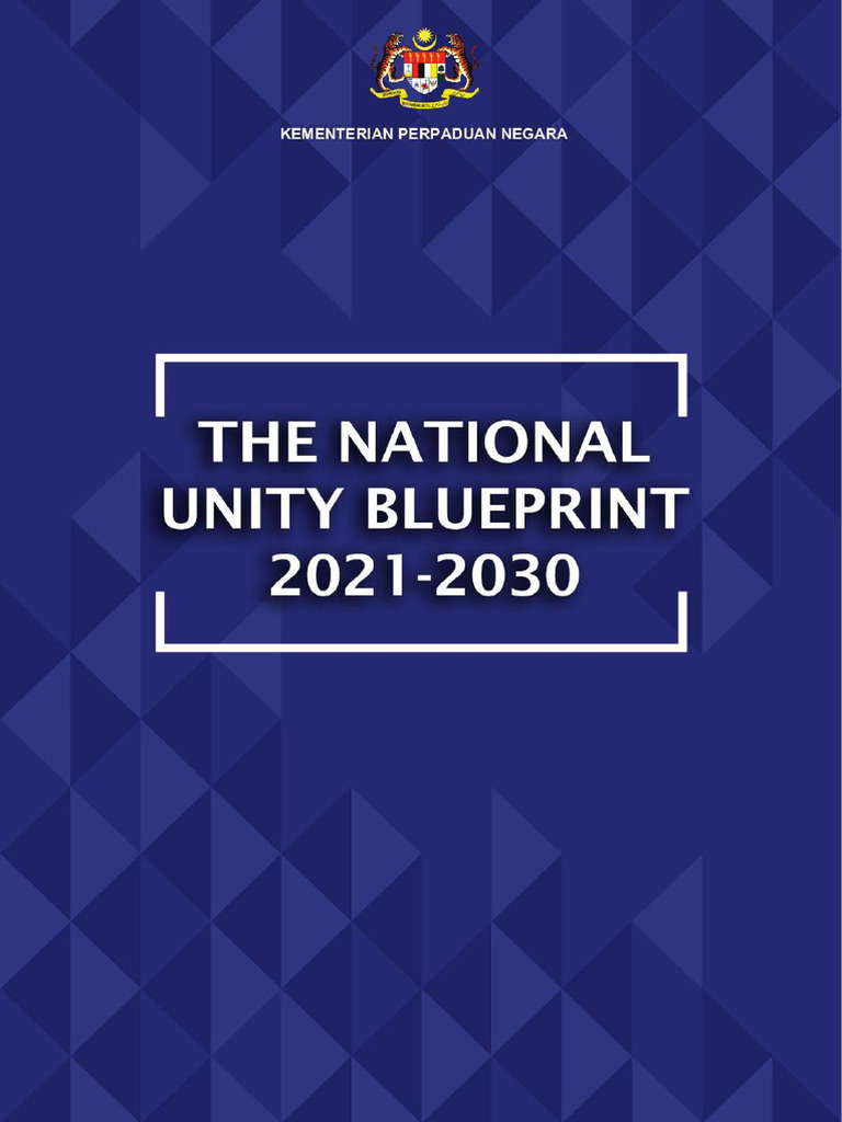 National Unity Blueprint 2021-2030 Overview | PDF | Nationalism | Integrity