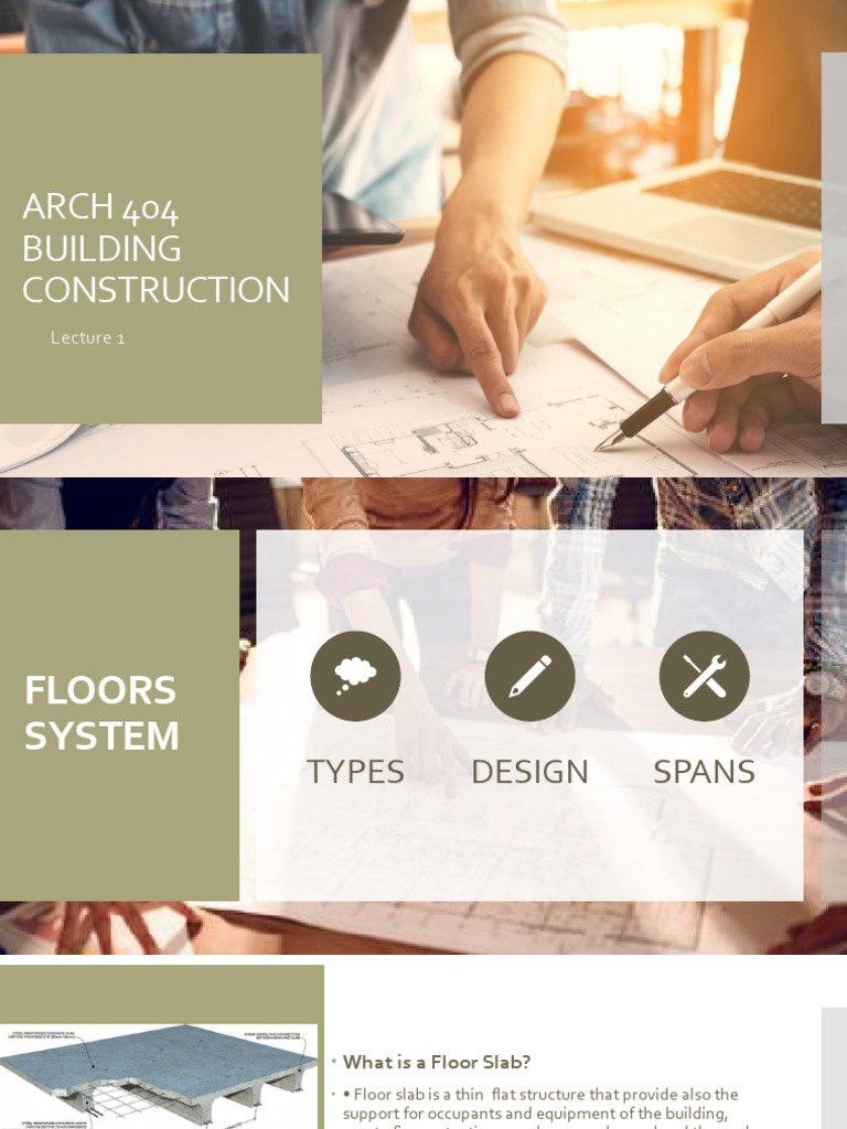 Floor Systems in Building Construction | PDF | Concrete | Beam (Structure)