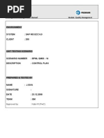 Environment: Unit Testing / User Manual