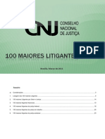 100 Maiores Litigantes