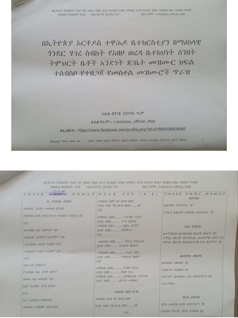 Meskel Tiraz 2 | PDF
