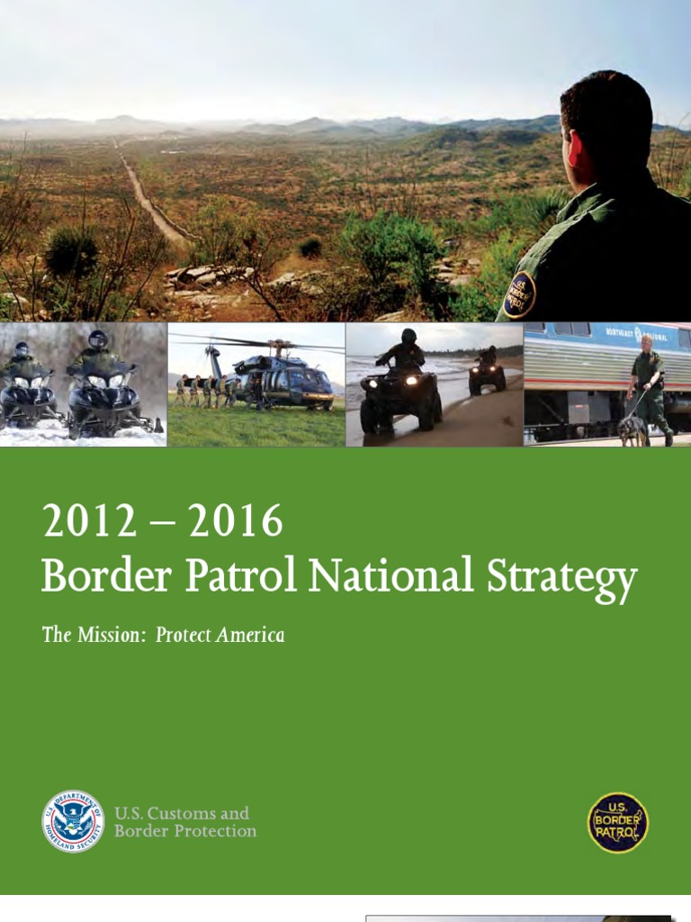 Border Patrol's New National Strategy | PDF | United States Border ...