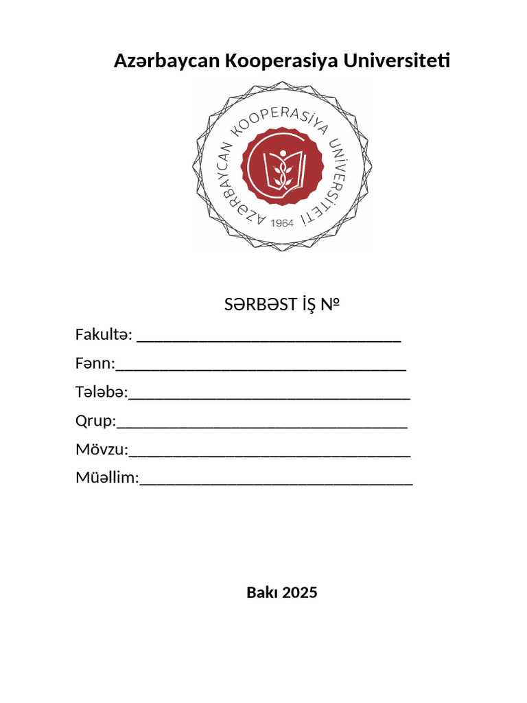 Kooperasiya Titul-1 | PDF