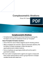 Complexometric Titrations - PPT 1