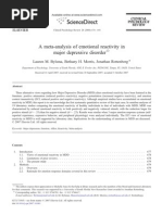 A Meta-Analysis of Emotional Re Activity in Major Depressive Disorder_Bylsma_et_al_2008_cpr