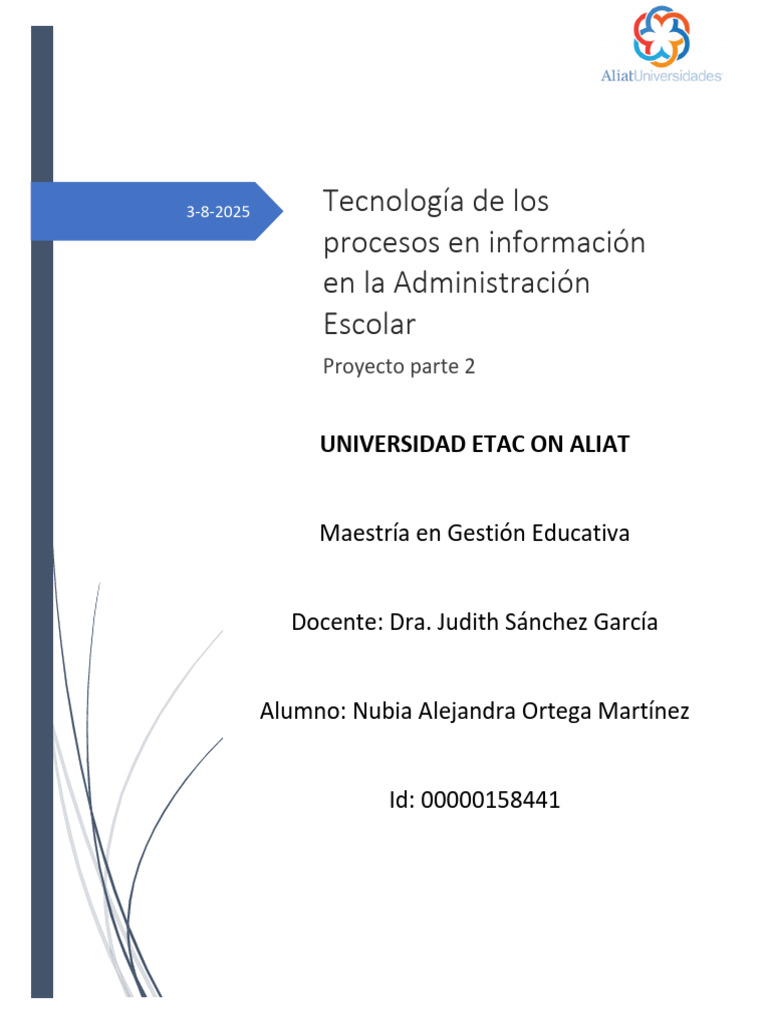 Proyecto Integrador 2 - Nubia Ortega - TI | PDF | Informática ...