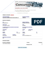 Processo Seletivo Simplificado 001_2012 - Comprovante de Inscrição - Prefeitura Municipal de Goiânia