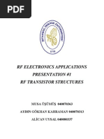 Download RF Transistors Structures by Alican Uysal SN93033872 doc pdf