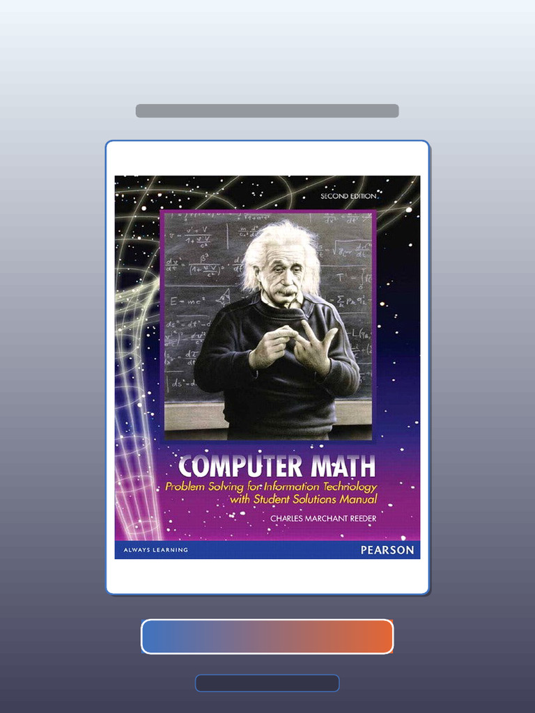 Computer Math Problem Solving For Information Technology With Student ...