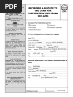 CCMA Rescission Application Form 2023 | PDF | Private Law | Justice