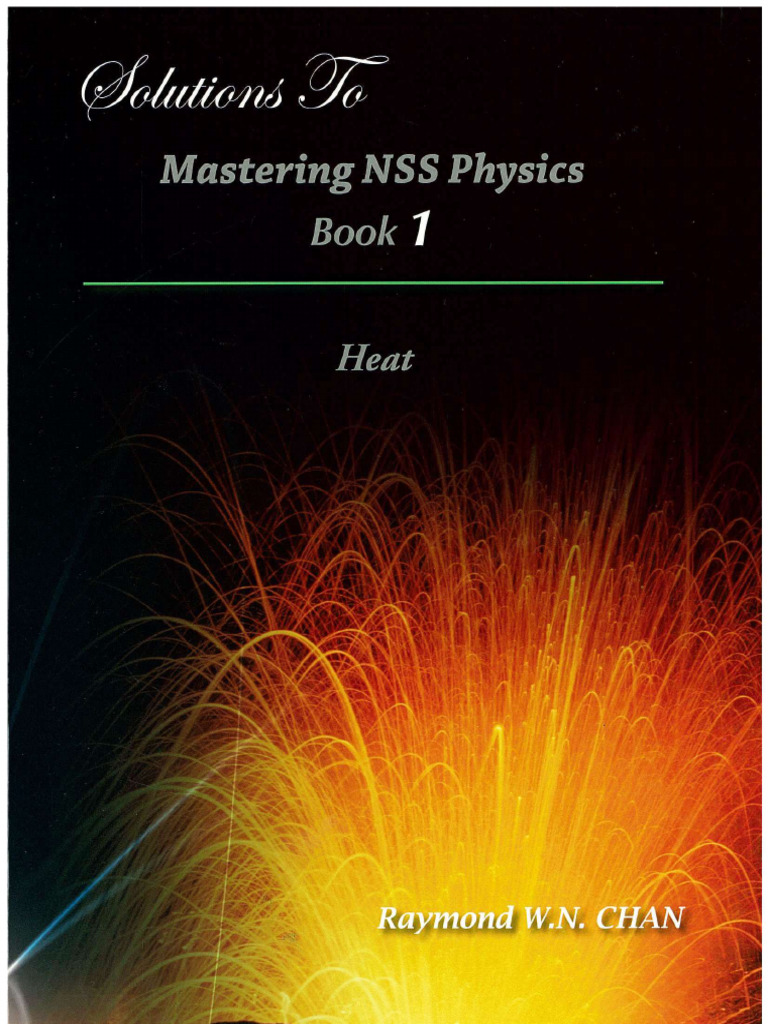 Mastering NSS Physics Book 1 - Heat - Solution (By Radian) | PDF