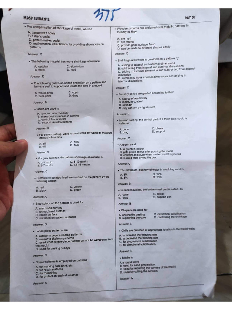 MD Set 1 | PDF