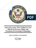 Joint Majority Staff Report On TSA FINAL