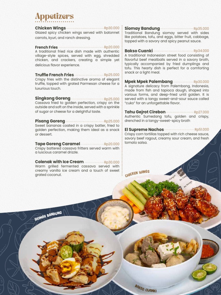DS Cimanggis Dinner Menu 180625 LR | PDF | Desserts | Pasta