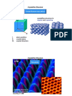 Crystalline structure systems and lattices