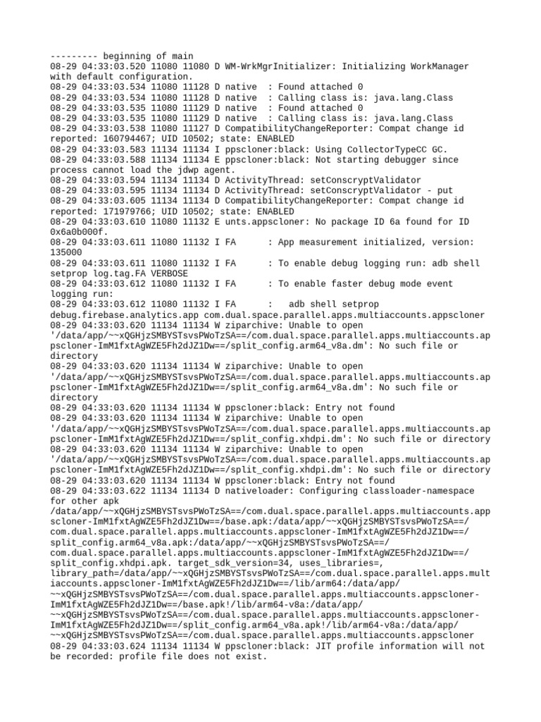 Missing Split Config Files in APK | PDF | Android (Operating System ...