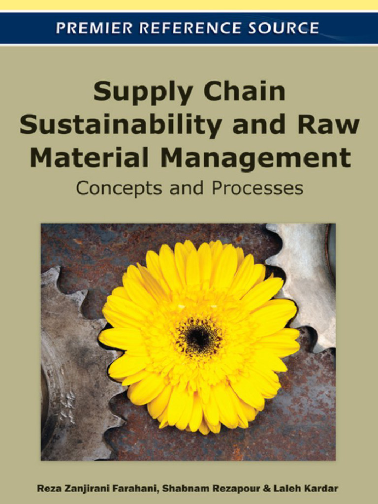 Supply Chain Sustainability Insights | PDF | Supply Chain Management ...