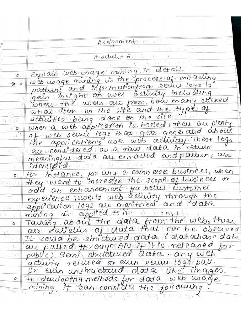 Assignment No 6 | PDF