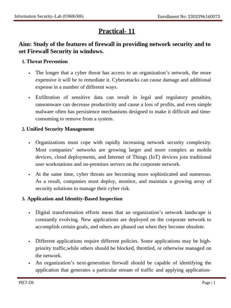 Firewall and E-commerce Security Guide | PDF | Security | Computer Security