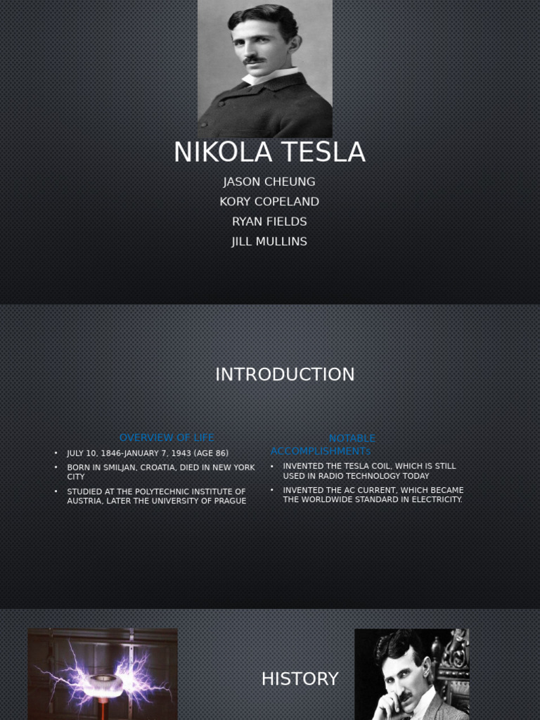 Nikola Tesla Case Study | PDF | Extraversion And Introversion | Psychology