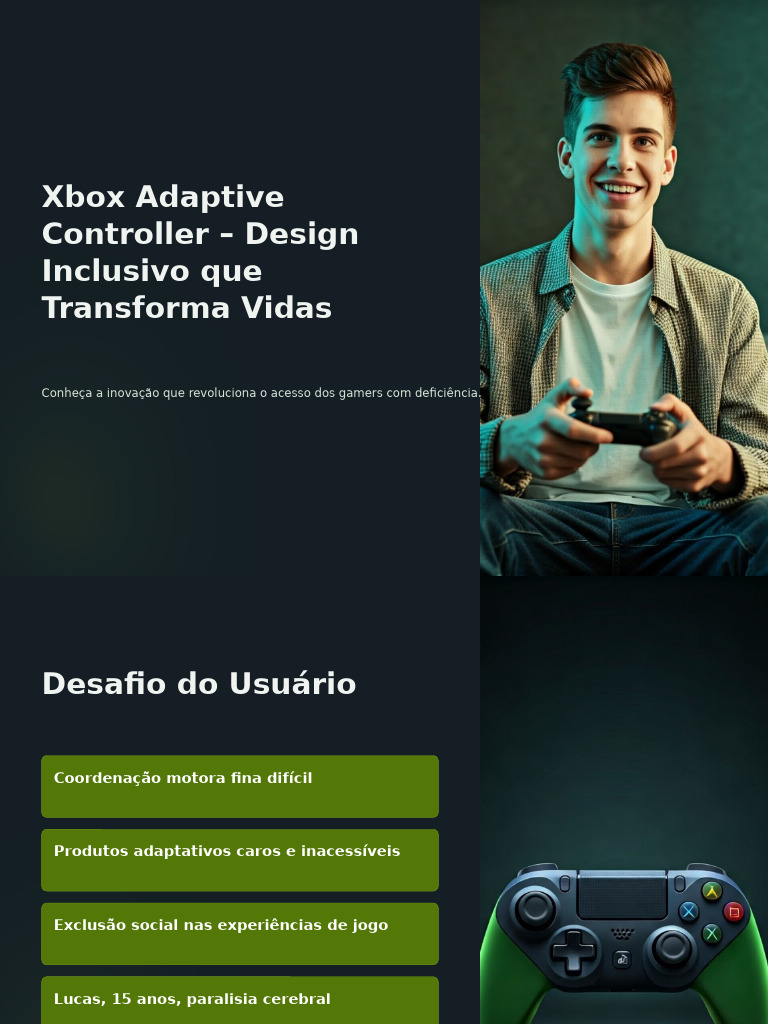 Xbox Adaptive Controller: Inclusão nos Games | PDF | Xbox | Inovação