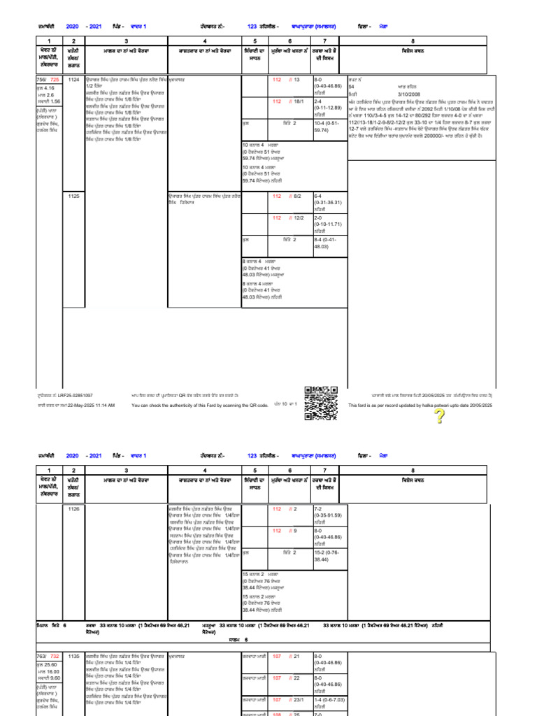 Fard LRF25-02851097 | PDF