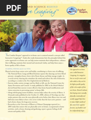 Interactive Caregiving By Comfort Keepers Flemington Nj