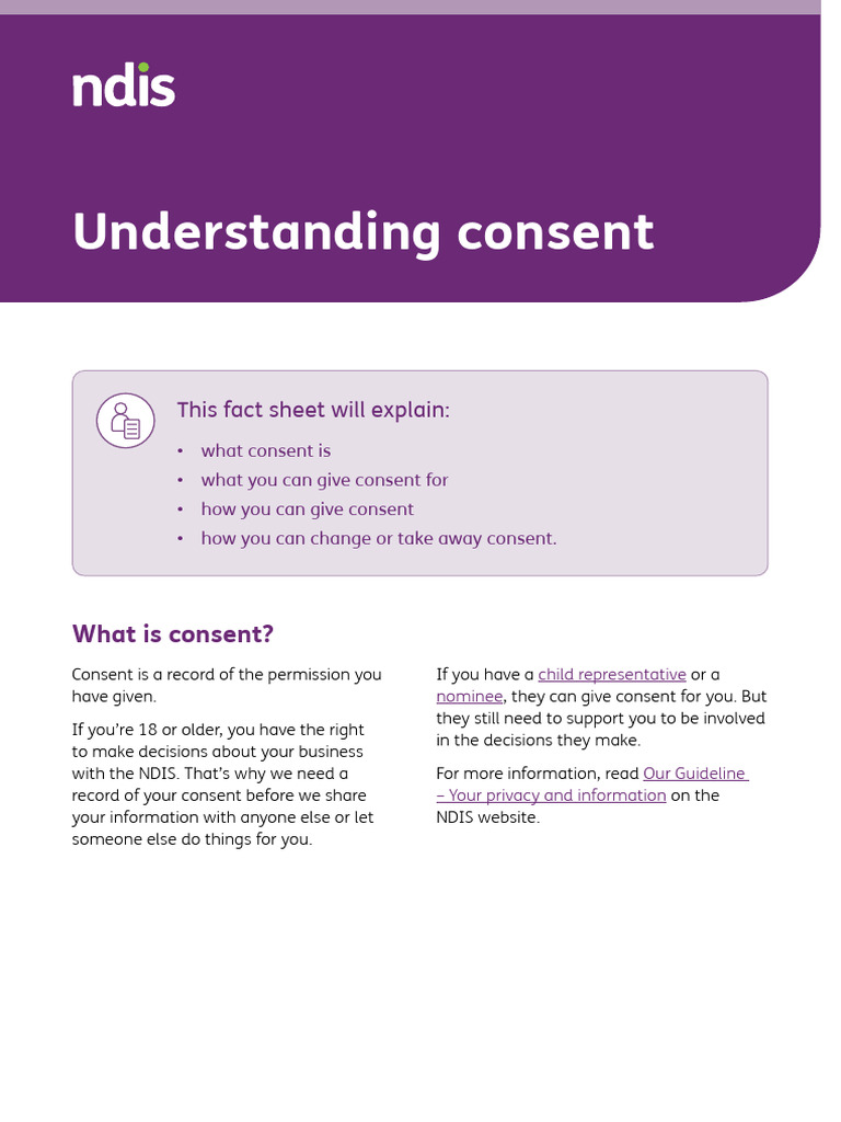 FS Understanding Consent PDF | PDF | Communication | Human Communication