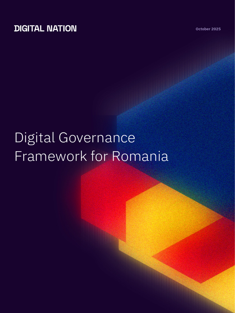 Romania's Digital Governance Framework | PDF | Governance | Policy