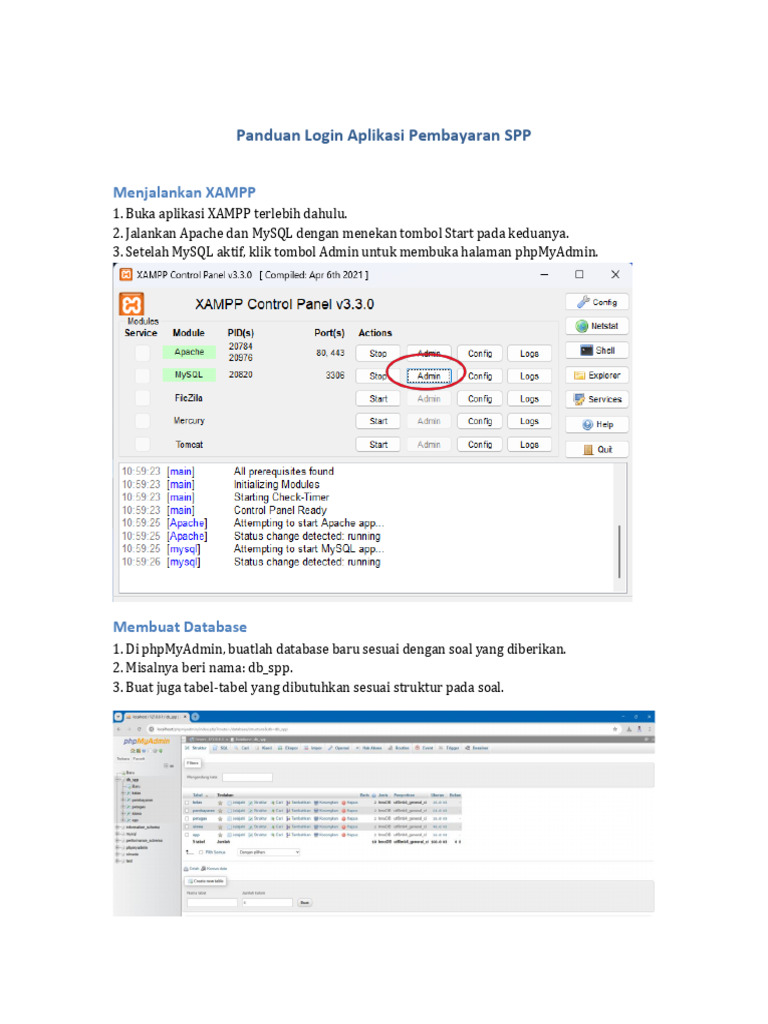 Part 1 - Membuat Tampilan Login | PDF