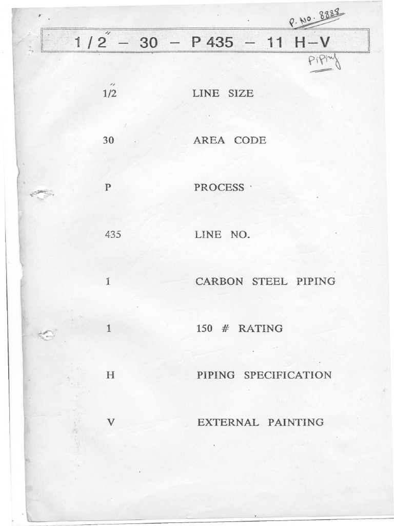 Carbon Steel Piping Specifications Guide | PDF | Pipe (Fluid Conveyance ...