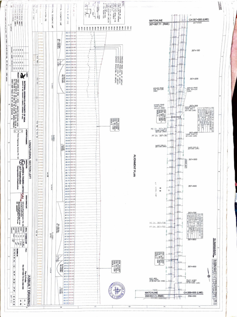 Plan and Profile Exact CH 357.140 | PDF