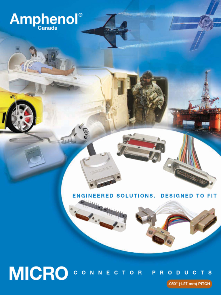 Amphenol Micro Connectors Overview | PDF | Electrical Connector ...