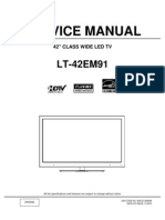 Service Manual: LT-42EM91