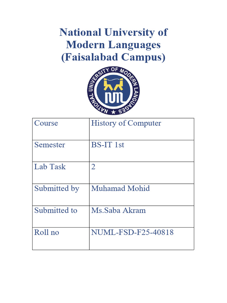 Evolution of Computer Technology History | PDF | Personal Computers ...