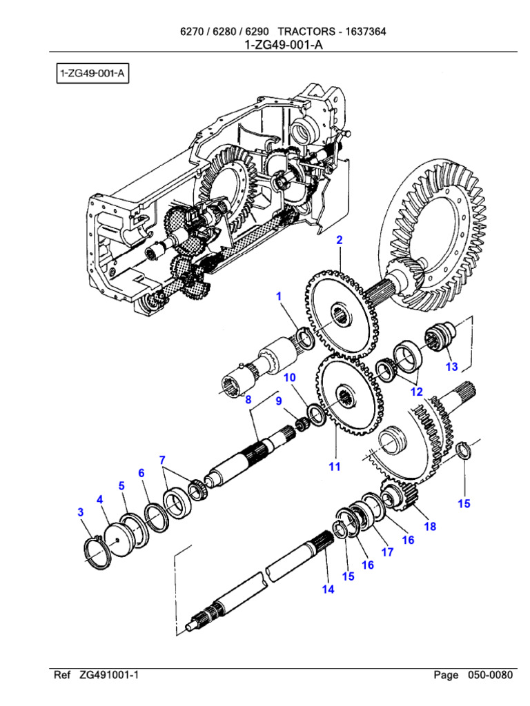 Pto-Proportional Drive Mechanism - 2 Wheels Drive | PDF | Axle | Motor ...