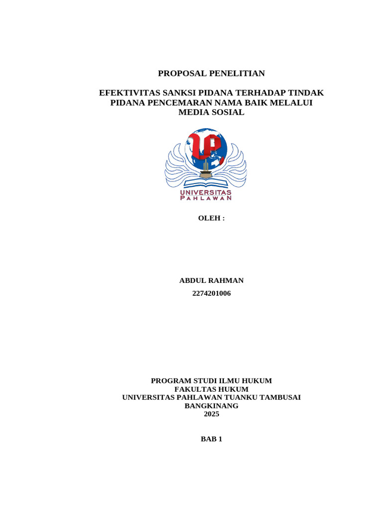 Proposal Sempro | PDF