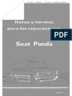 Seat Panda Datos y Normas Para Las Reparaciones