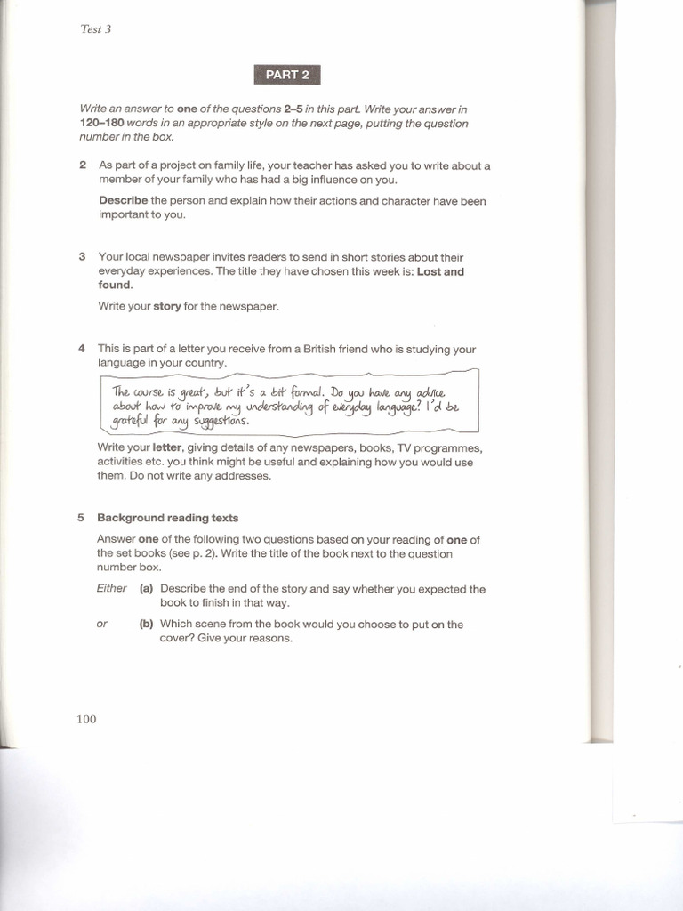 FCE - Practice Tests For First Certificate Self-Study Edition | PDF