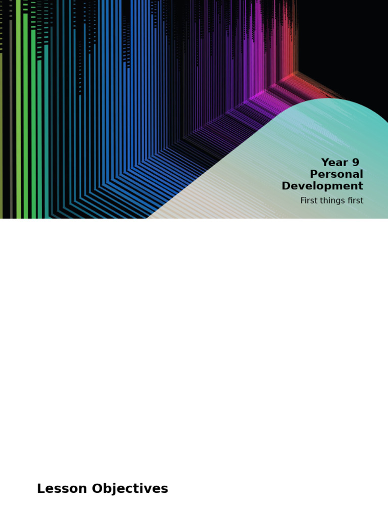 Lesson 4 First Things First | PDF | Professional Skills | Procrastination