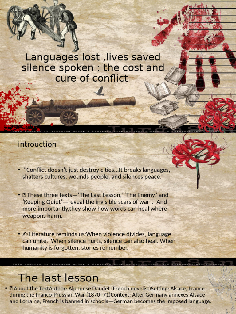 Language and Healing in Conflict | PDF