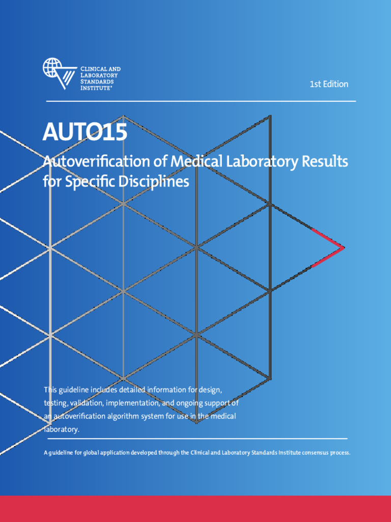 Autoverification in Medical Labs | PDF | Medical Laboratory | Simulation