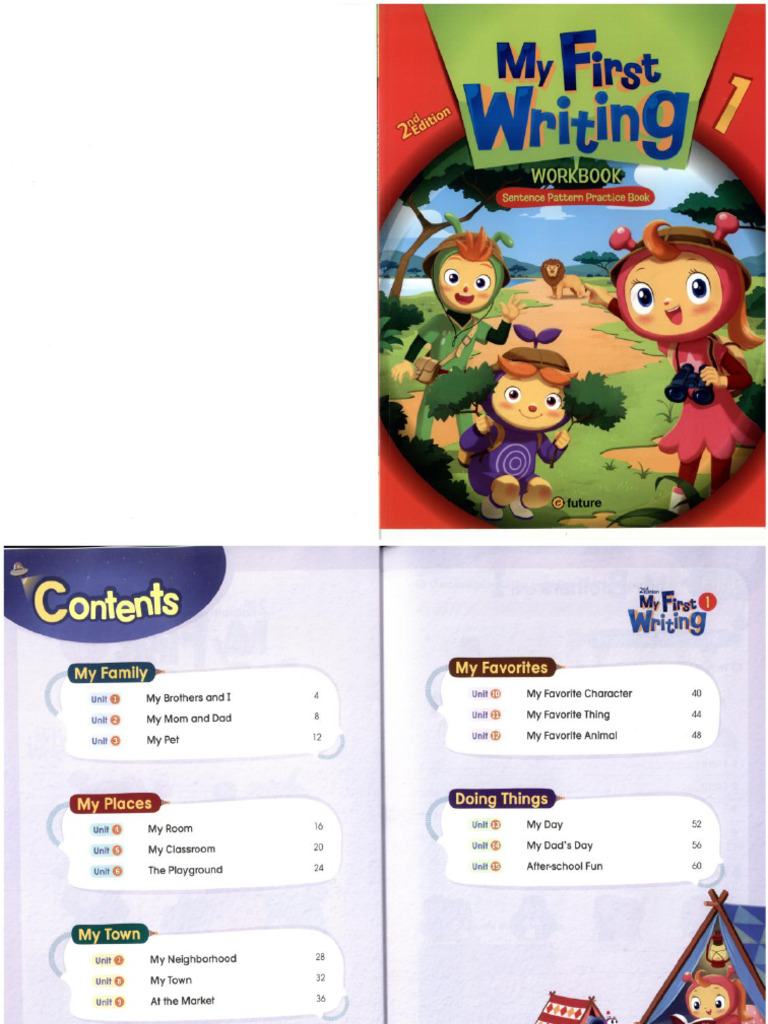My First Writing L1 (2e) Workbook Edited | PDF
