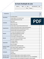 Ficha de Autoavaliação Dos Alunos