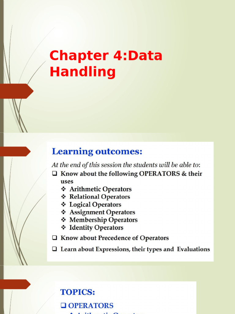 Python Data Handling and Debugging | PDF | String (Computer Science ...