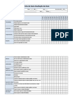 Ficha de Autoavaliação Dos Alunos